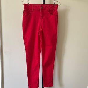 Draper James Bold Red Pants
